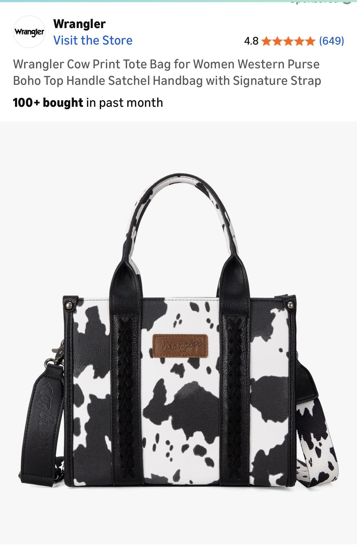 Wrangler. New Purse