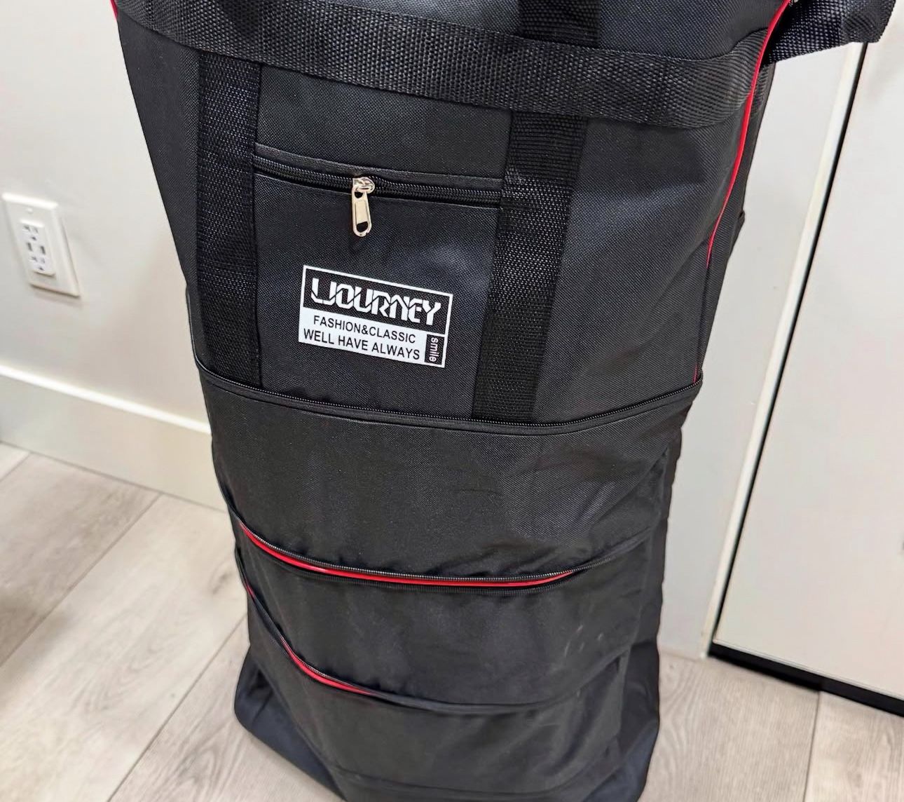 Expandable Large Capacity Travel Bag Oxford Cloth Duffel Bag with Wheels NEW!