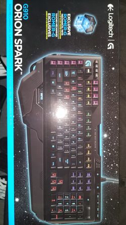 Logitech G910 Orion Spark keyboard