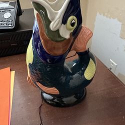 Koi fish pitcher