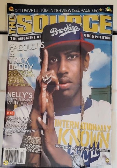 The Source Magazine Banners Small lot of 2 New 