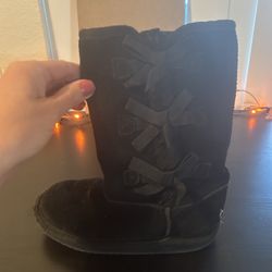 Girl’s SZ 13 ‘Koolaburra by Ugg’ Black Bow Boots