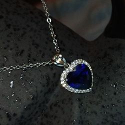 Titanic HE💙RT of the Ocean-Blue Necklace