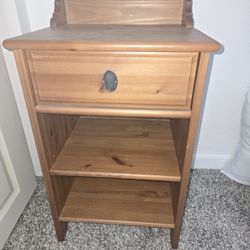 Wood Nightstand/end Table