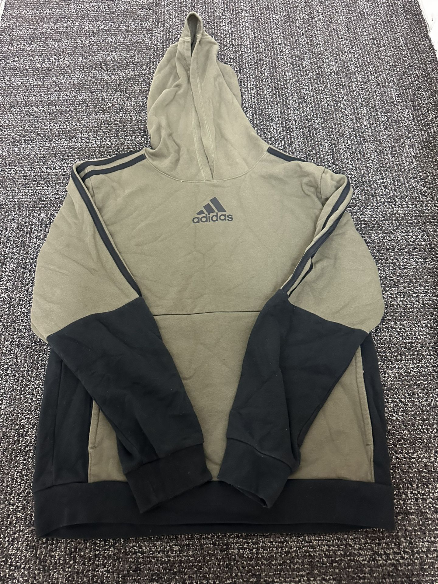 Adidas Youth Fleece Hoodie XL/Olive