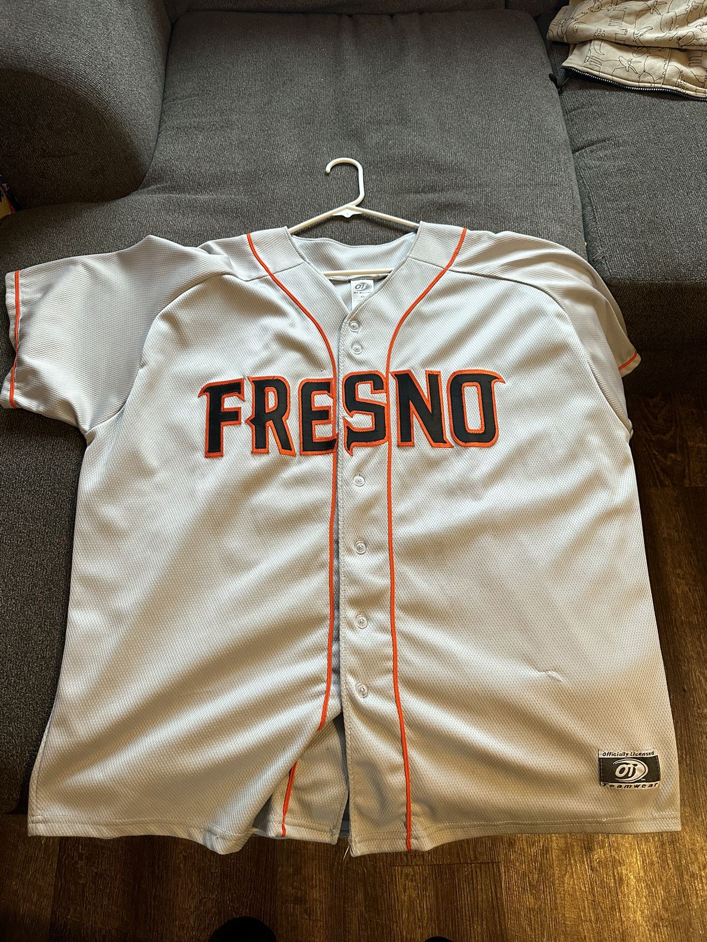 Fresno Grizzlies Baseball Jersey 