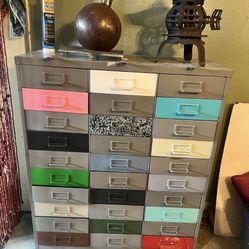 Metal Cabinet Chest Of Drawers 