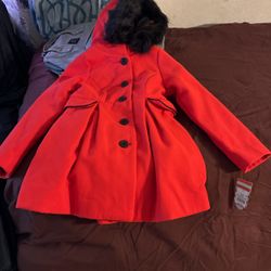 Abrigo para niña de 4 a 5 años