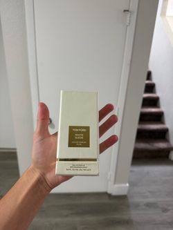 Tom Ford White suede
