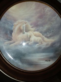 Unicorns, hamilton collection