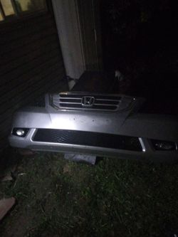 Honda Odyssey Front Bumper and Grill