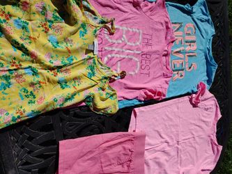 40 pieces of girls clothing size 14/16 Justice and others