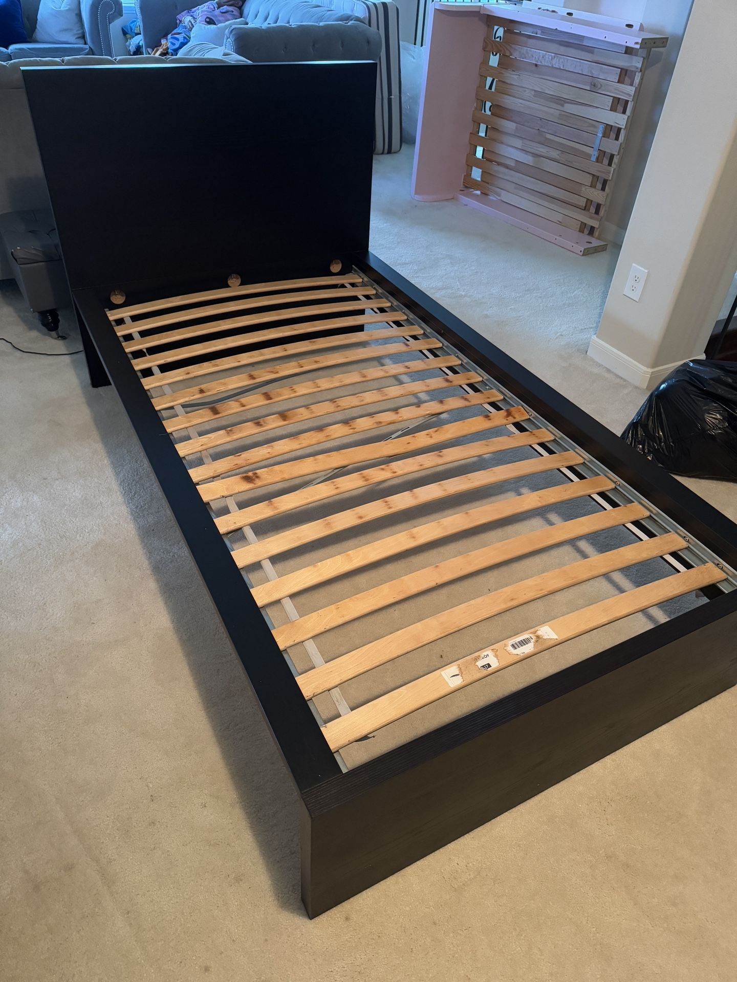 Twin Bed With Mattress