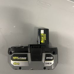 Ryobi 18v 4ah Battery Brand New 4.0 Ah Batteries In Stock Follow Our Page