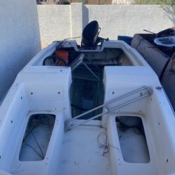 1972 Del Ray Boat & 1974 Dilly DCV 16 Trailer