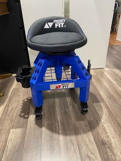 Freekyfit Rolling Shop Stool