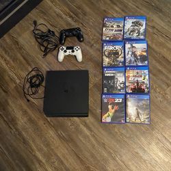 PS4 two controllers eight games