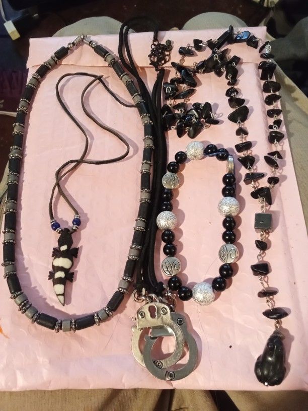 Men's/Unisex Frog&Lizard Jewelry Bundle