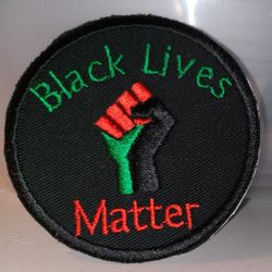 Black Lives Matter Iron On Patch