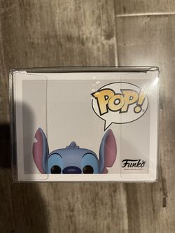 Funko POP! Disney Lilo & Stitch #1045 - Stitch Flocked Exclusive!