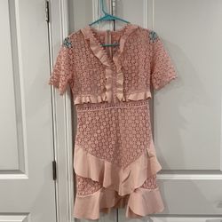 Lace Pink Dress