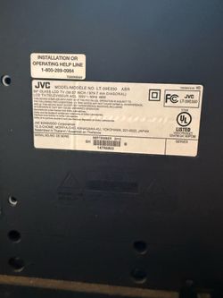 JVC 39" LCD TV LT-39E330