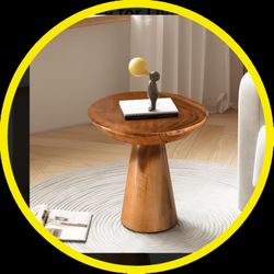 JOLLYMER Mushroom Side Table, 