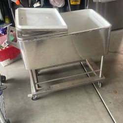 Large Rolling Cooler