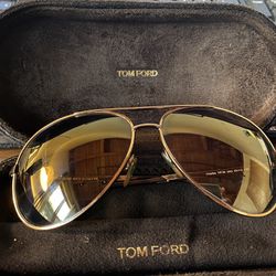 Authentic Tom Ford Aviator Charles Sunglasses 