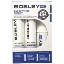 BosleyMD BosRevive Non Color-Treated Hair Starter Pack (30 Day Kit)