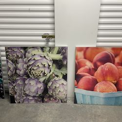 Wall Art Fruit Or Vegetable  $120