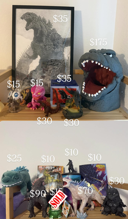 Godzilla Figure Lot