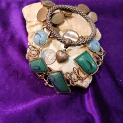 Copper Necklace & Bracelet 