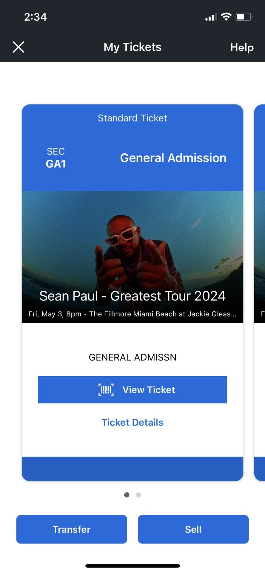 Sean Paul Tickets - the Greatest tour 