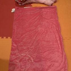 A Hippo Pillow And Sleeping Bag