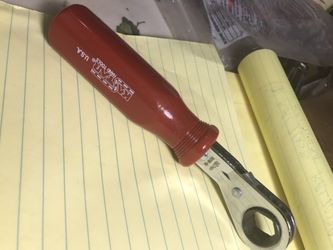 Kastar ratcheting wrench 9/16. For hard to reach areas
