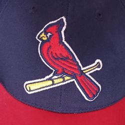 St. Louis Cardinals Hat Strapback Cap Mens Blue Red MLB Baseball Outdoor 