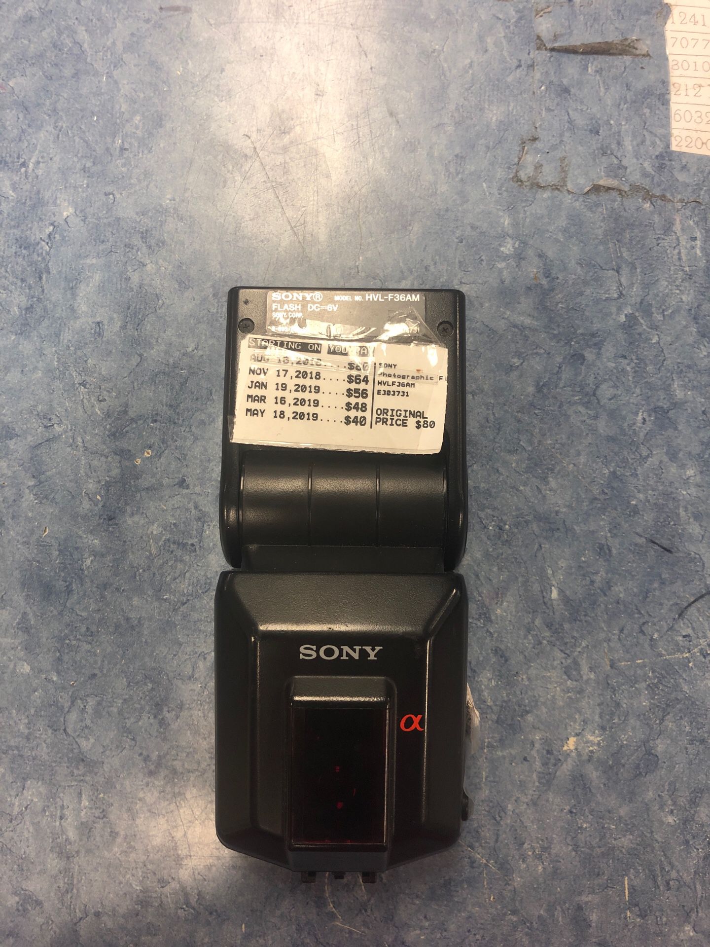 Sony Camera Flash