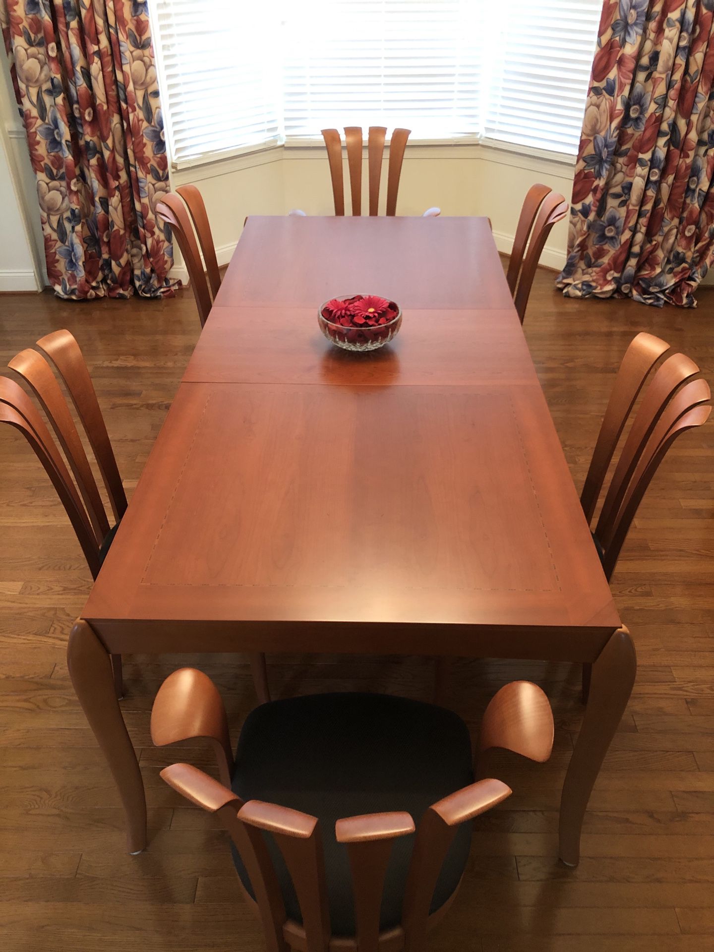Italian Dining Room Set Including 6 Chairs