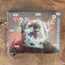 Sealed MTG Murders At Karlov Manor Collector Boosters Box