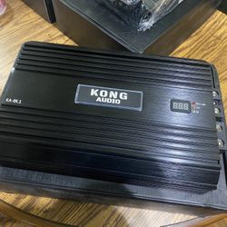 New Kong Audio 8000w Rms Full Range High Power Mono Amplifier $550 Each 