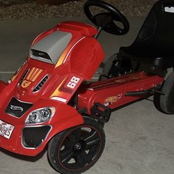 hot wheels pedal car for kids