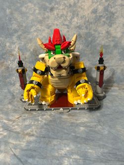 Completed The Mighty Bowser Lego Set