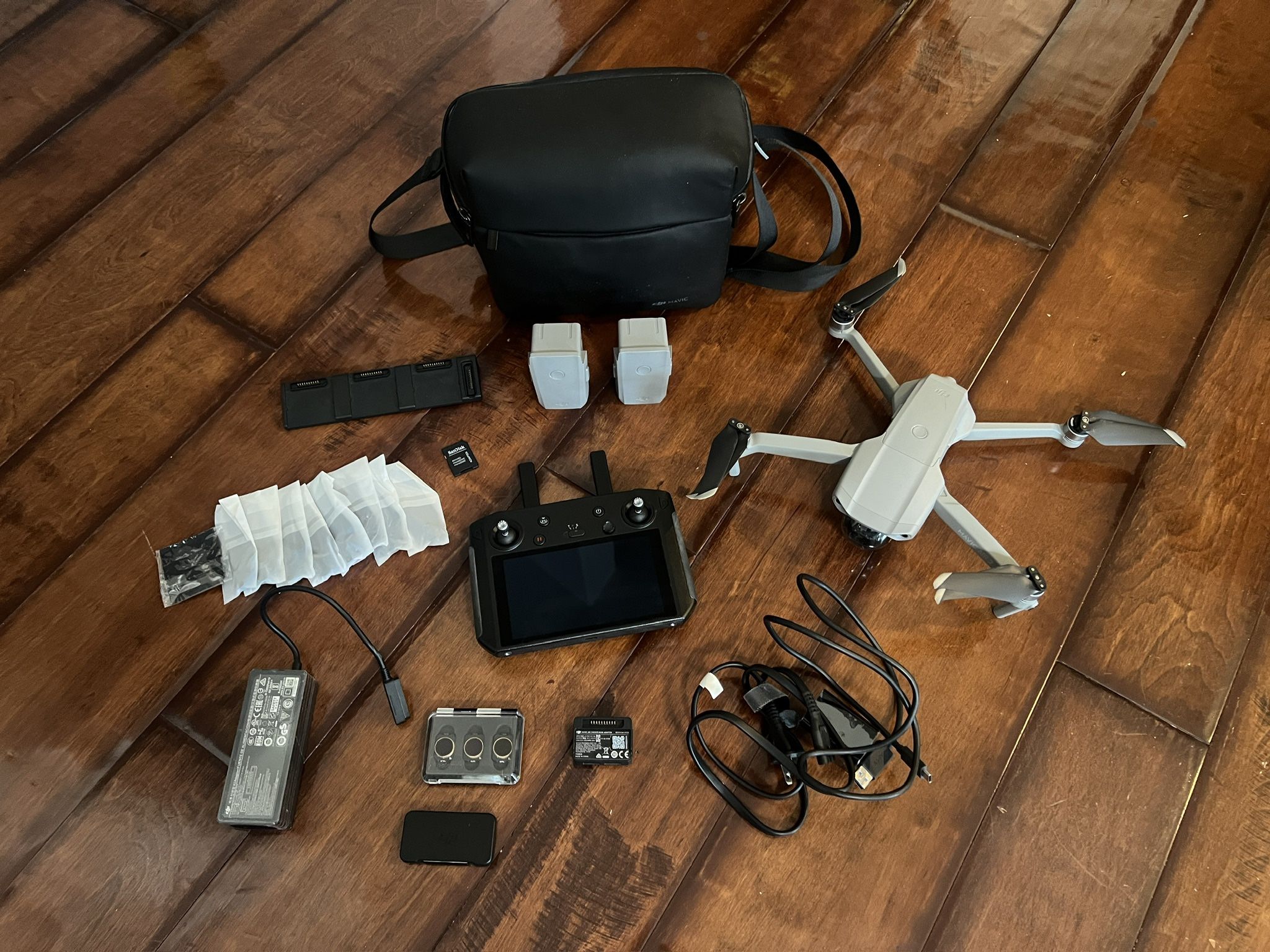 DJI Mavic Air 2 Fly More Combo + Smart Controller + PolarPro Filters – Excellent Condition