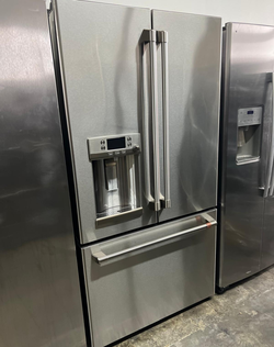 Stainless Steel French Door Fridge with Ice Maker