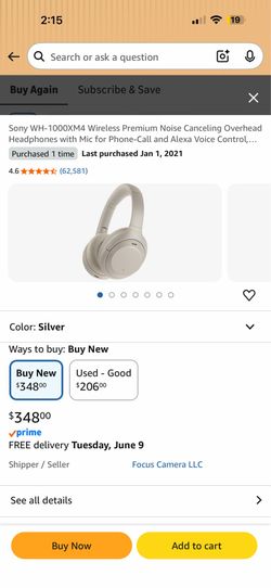 Sony WH-1000XM4 Wireless
