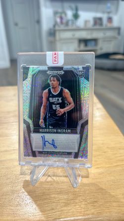 Harrison Ingram 2024-25 Panini Prizm Black SSP 4/25 Panini Redemption Sealed Mojo Refractor Autograph Card