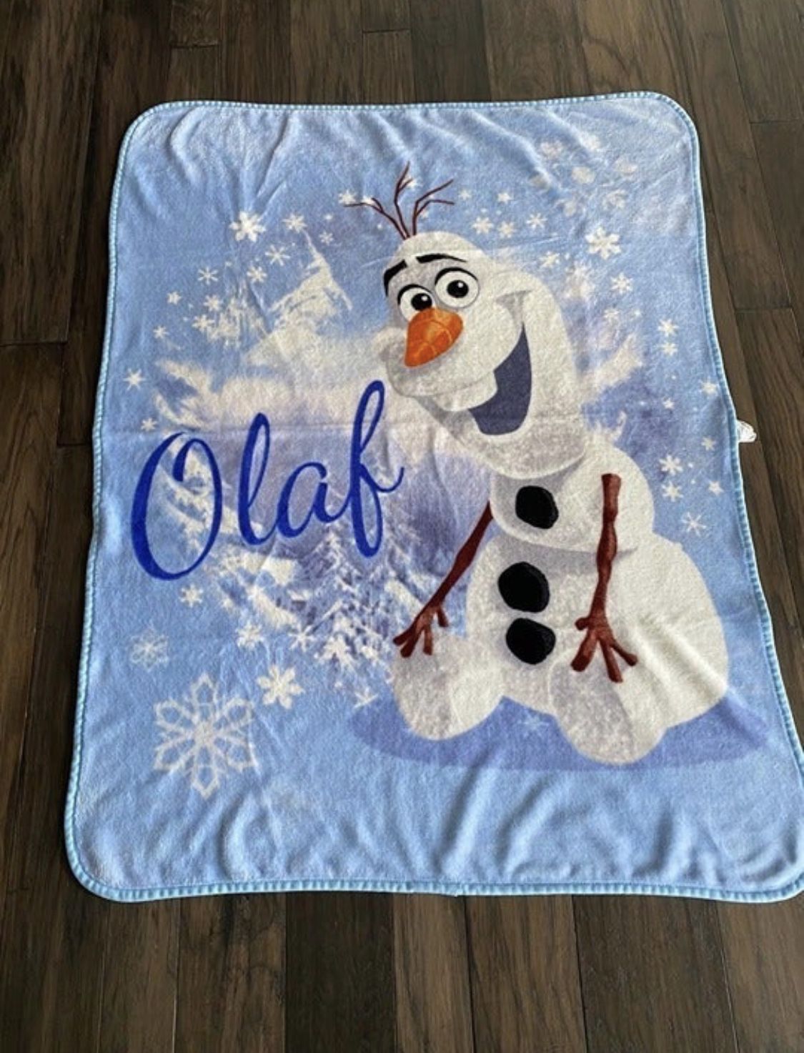 Frozen Olaf Fleece Blanket 
