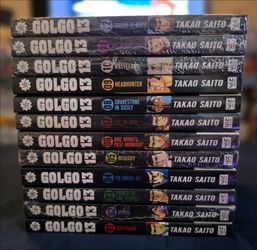 Golgo 13 Manga Vol. 1–12 all 1st printings