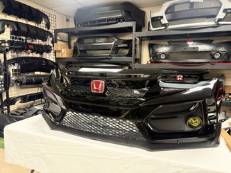 2016-2021 Honda Civic Type R style Bumper  Fits 2dr. 4dr and hatchback (Won’t fit Real Type R)   10th Gen Civic bumper  Civic front bumper  Hatchback 